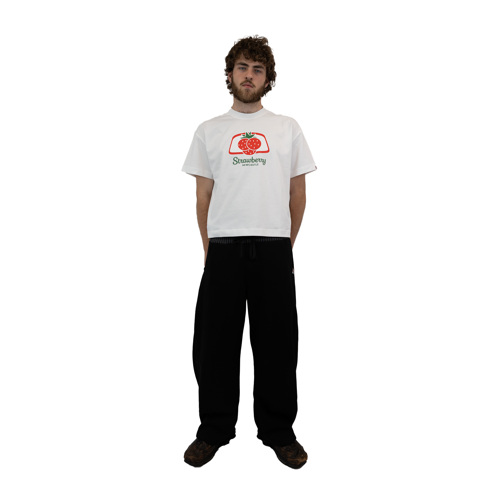 White - Lads Strawberry Guarana Inspo T-Shirt