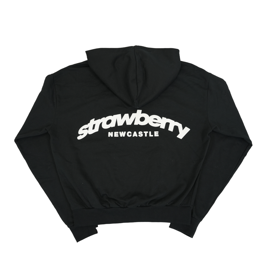 BLACK STAPLE HOODIE