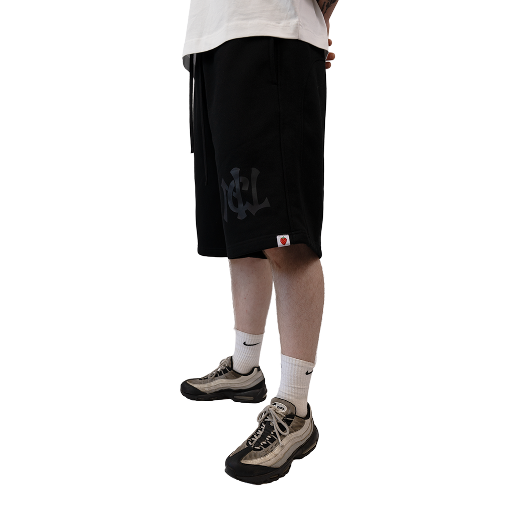 Black - Oversized NCL Shorts