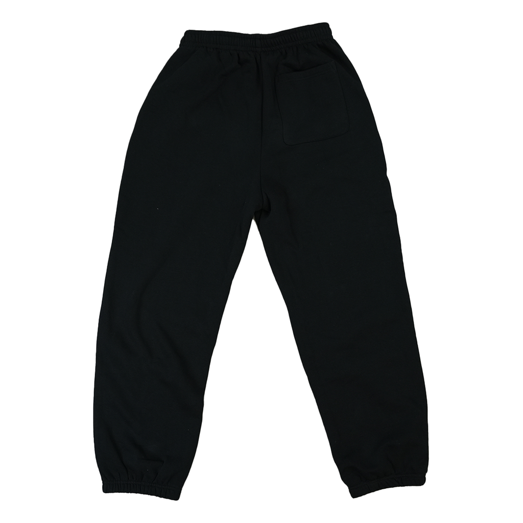 BLACK FLUFFY JOGGERS