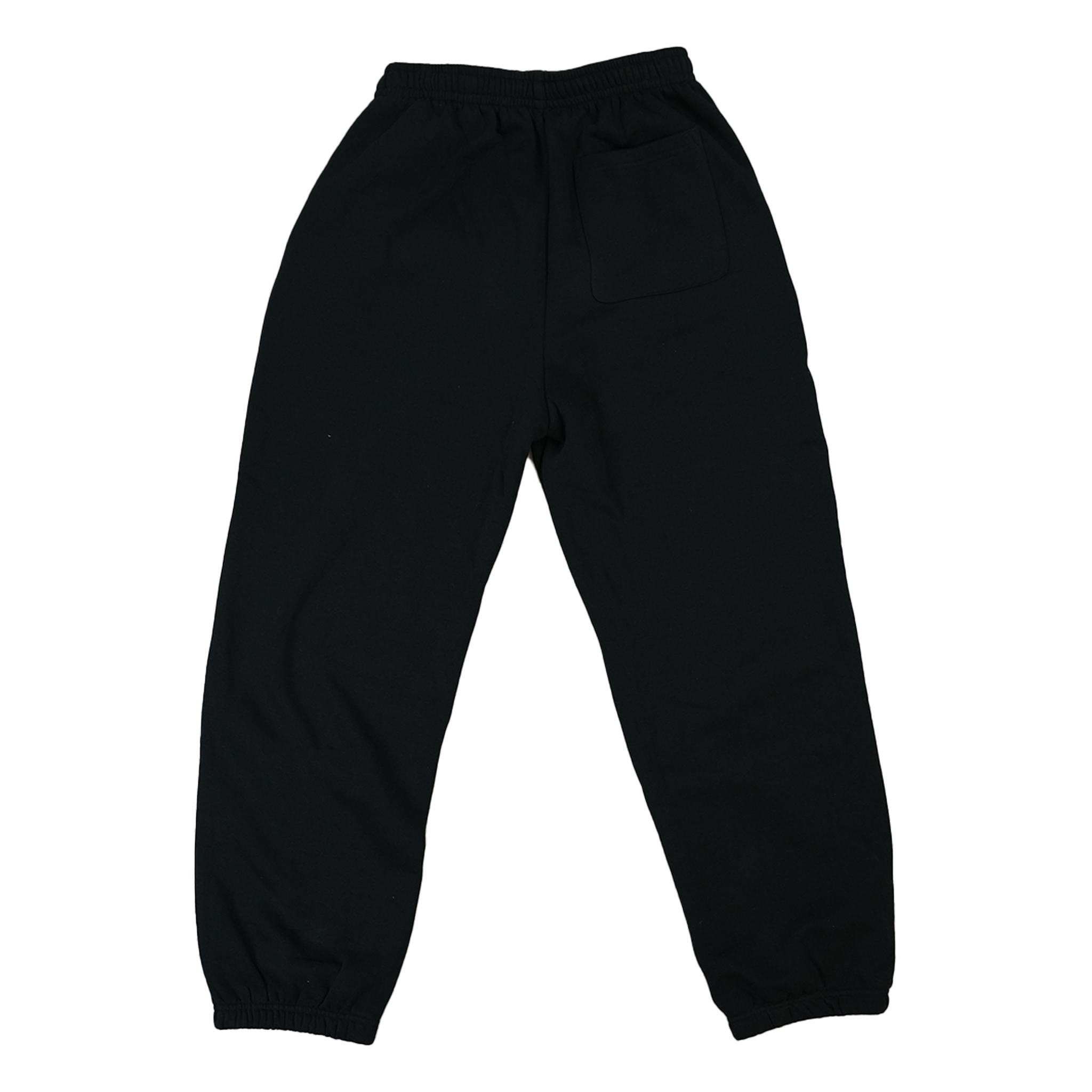 BLACK FLUFFY JOGGERS