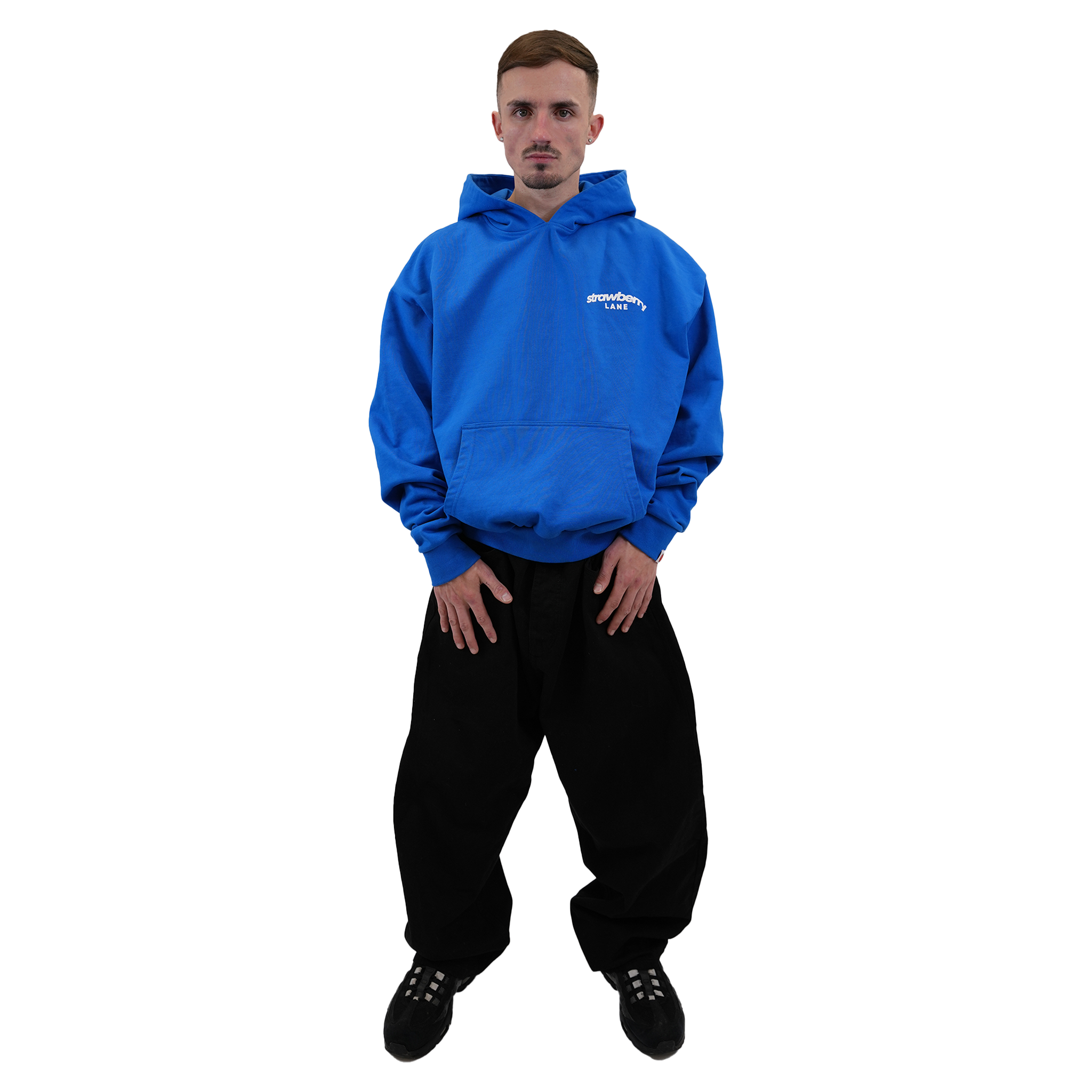 ROYAL BLUE STAPLE HOODIE