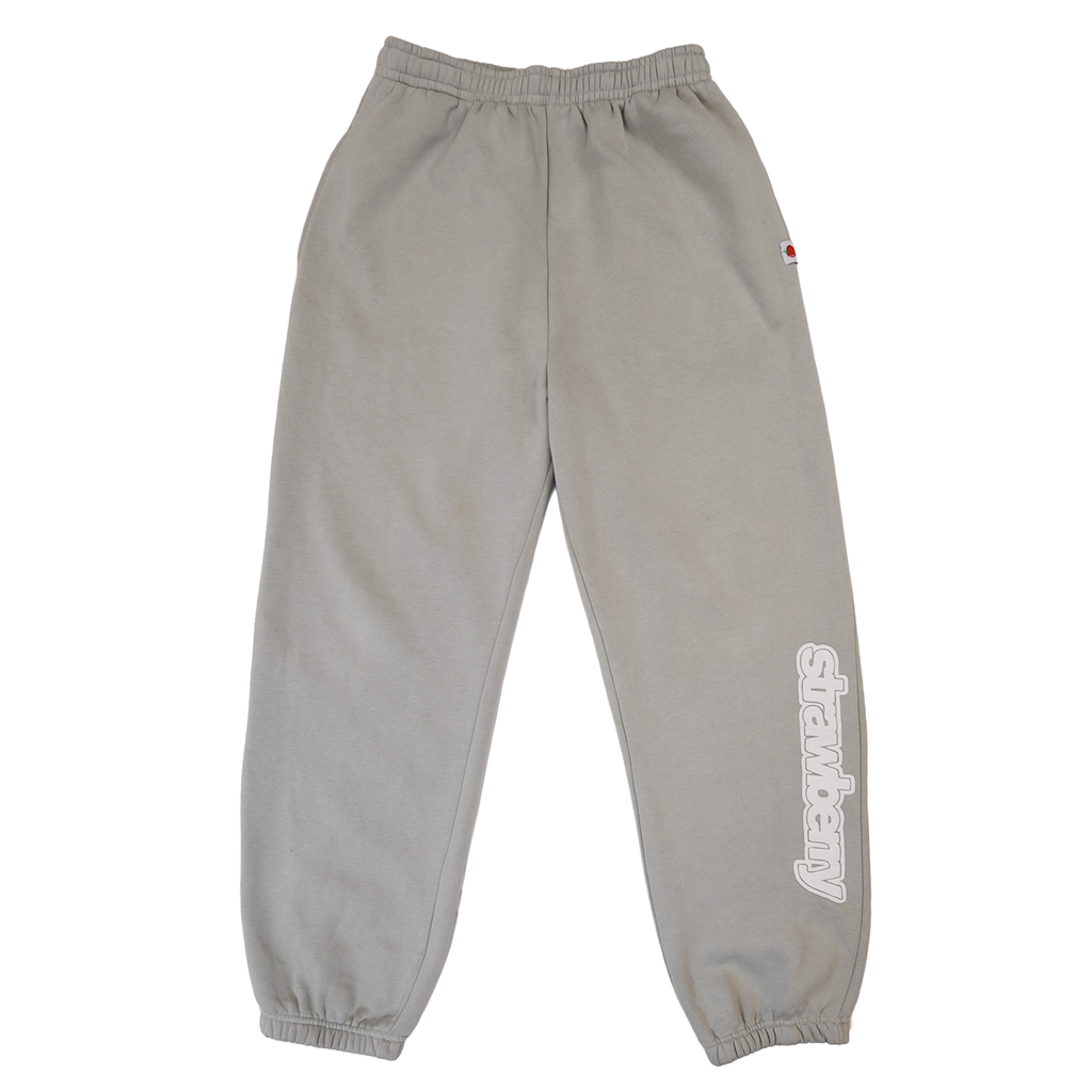GREY FLUFFY JOGGERS