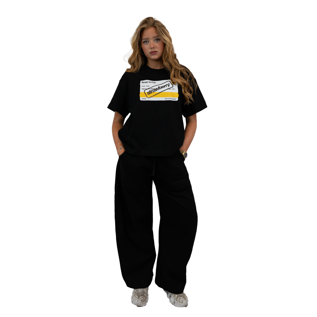 Black - Lasses Metro Ticket T-Shirt