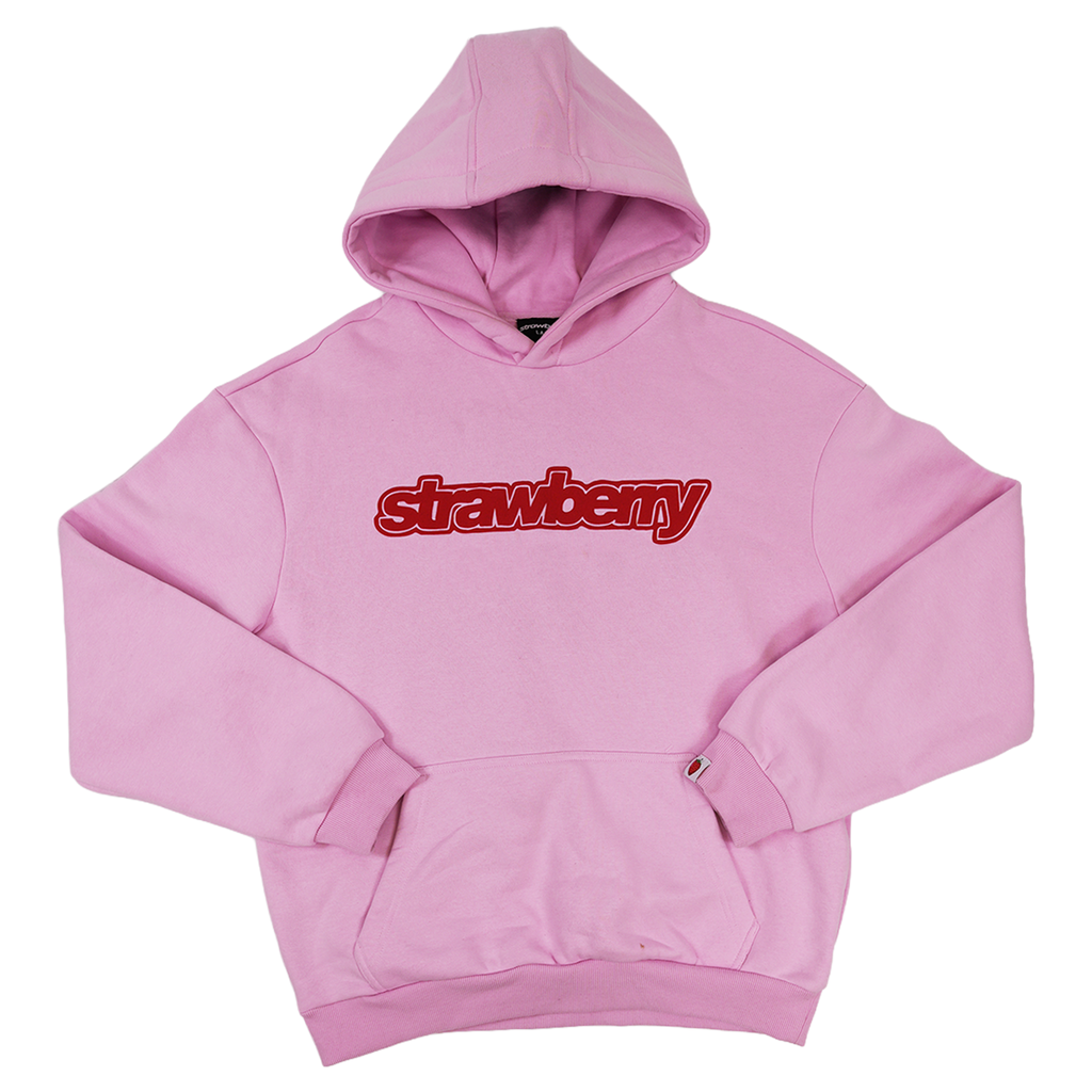 PINK FLUFFY HOODIE