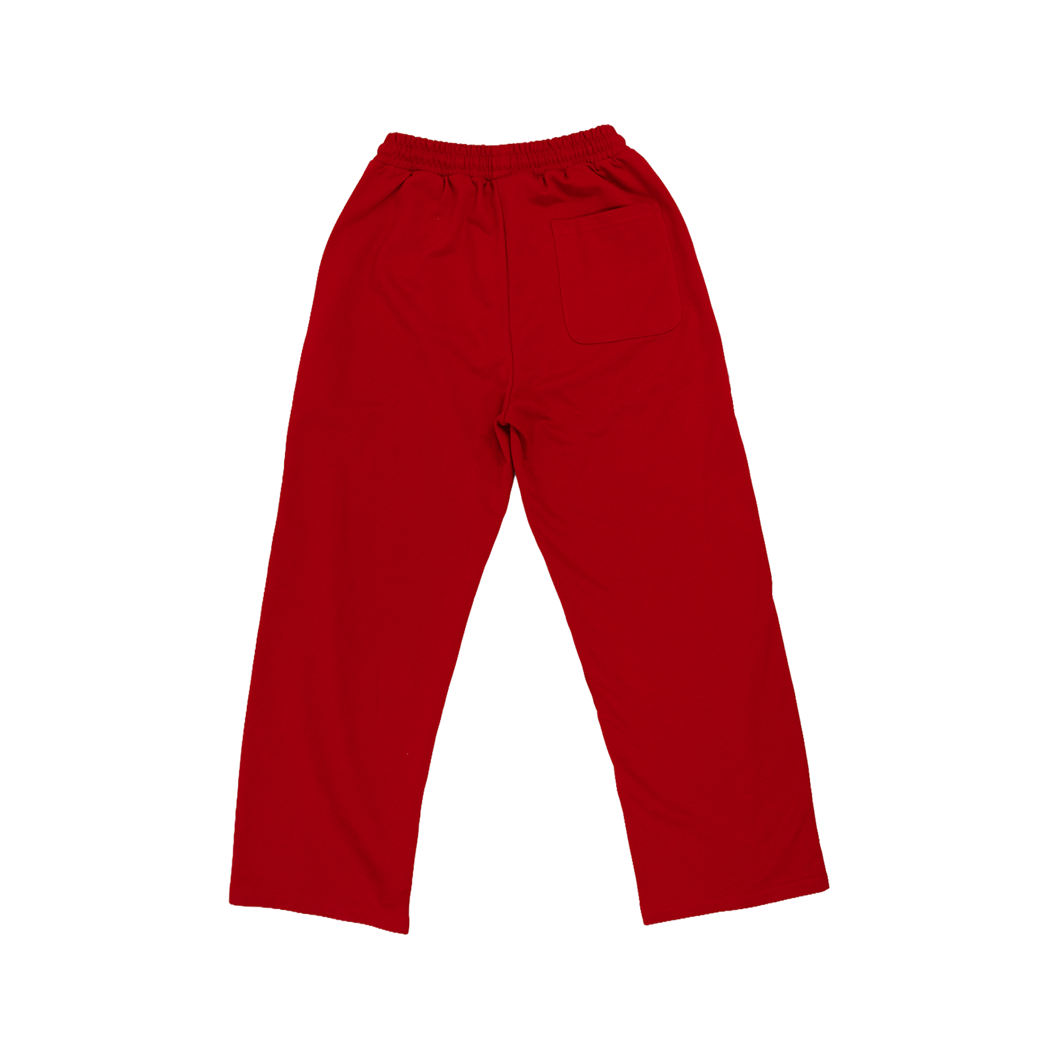 Red - Lads Reflective Striped Track Pants