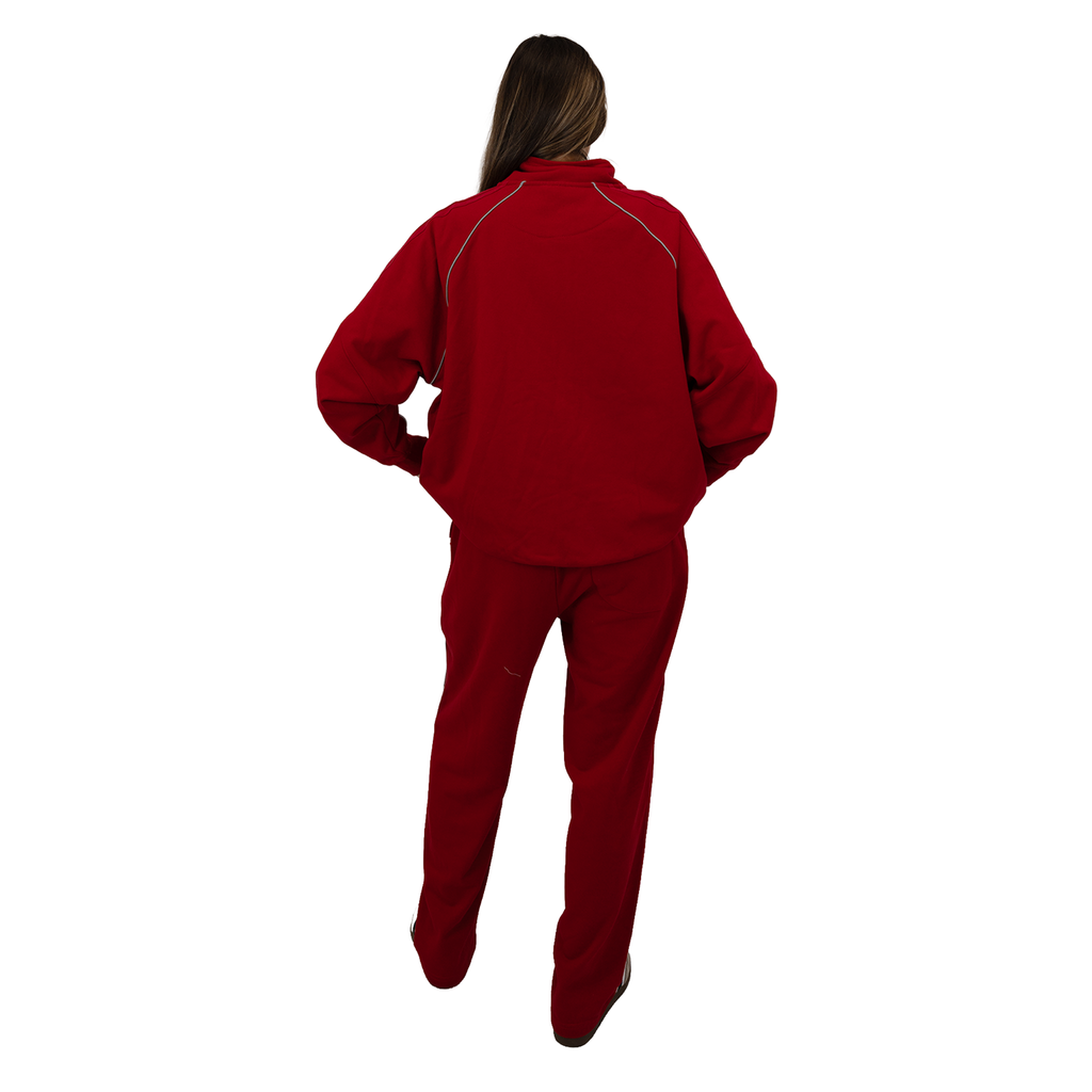 Red - Lasses Reflective Striped Track Pants