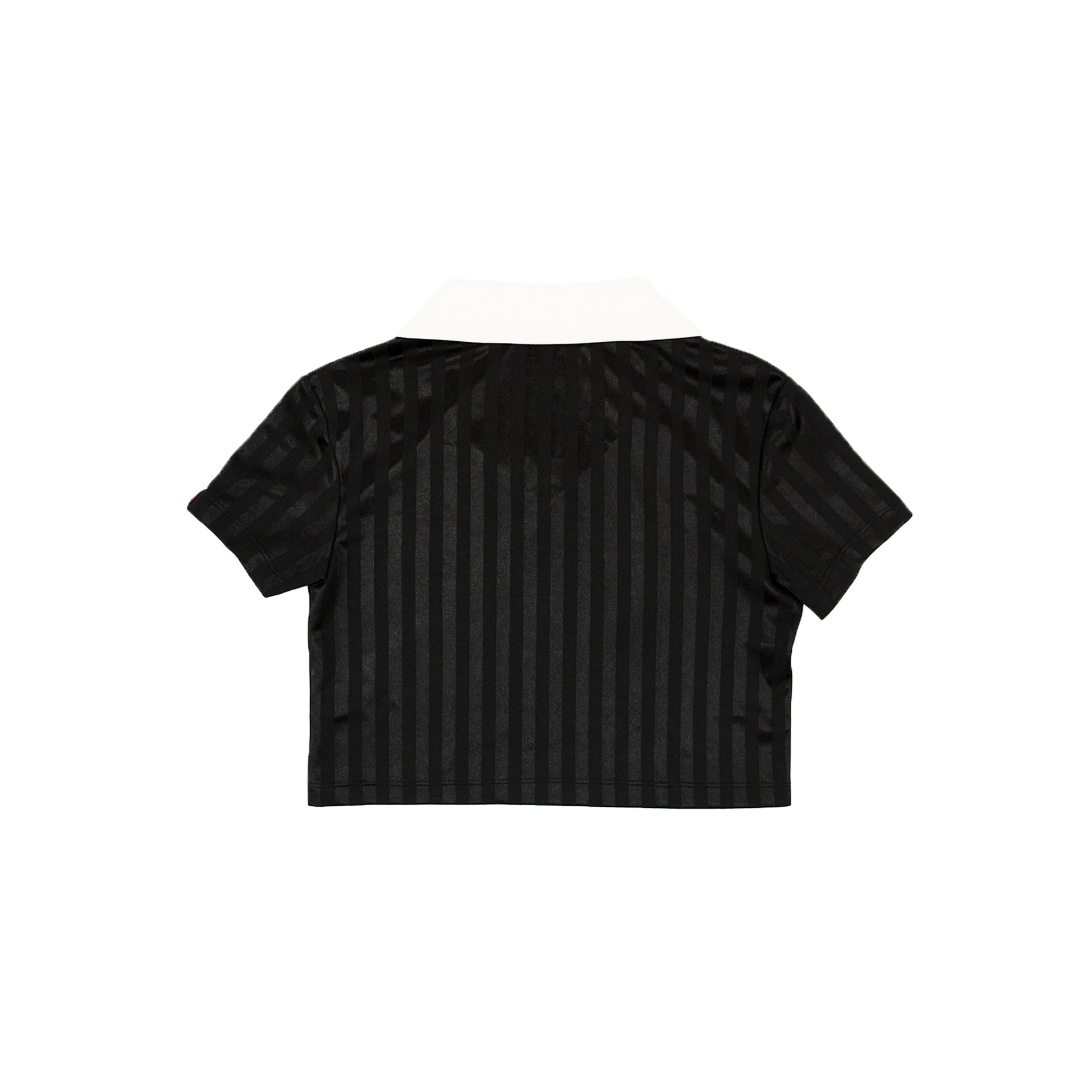 Black - Lasses Cropped Football Shirt