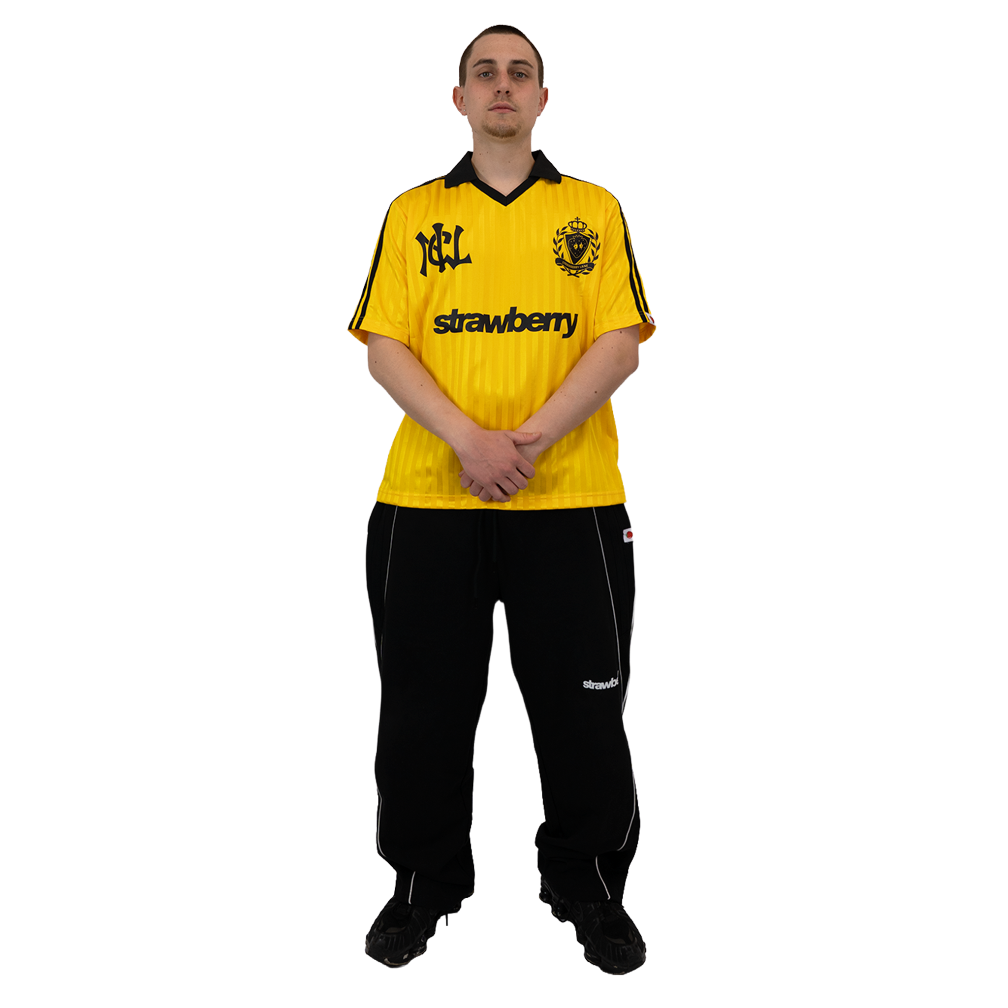 Yellow - Lads Oversized Football Shirt
